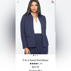 9-5 Stretch Work Blazer